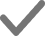gray check icon